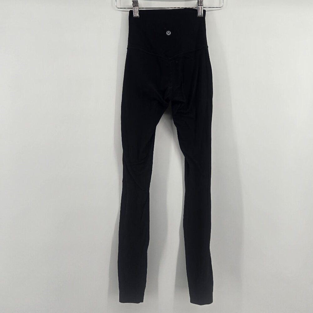 Lululemon Align Ribbed High-Rise Pant 28" - 0 Black - Picture 4 of 7